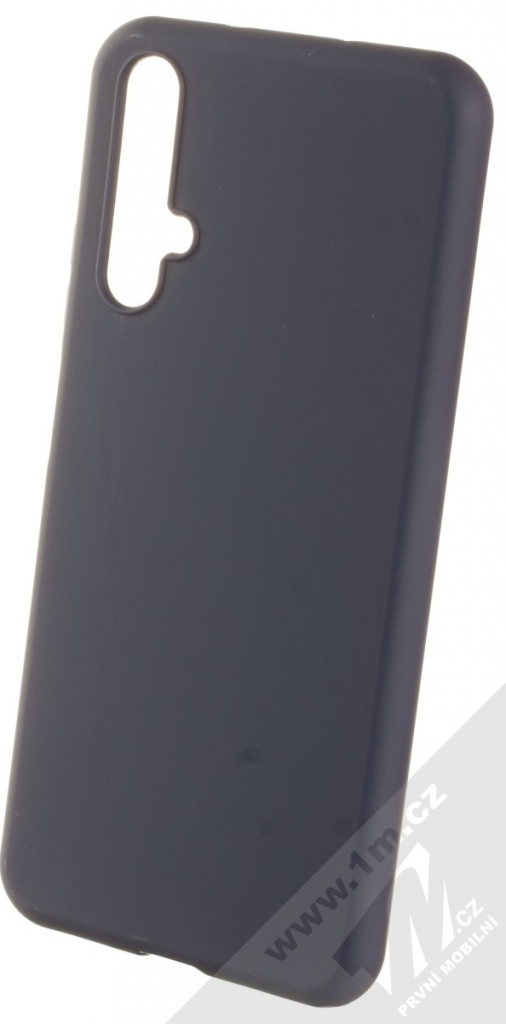 Pouzdro 1Mcz Matt TPU ochranné silikonové Honor 20, Huawei nova 5T tmavě modré