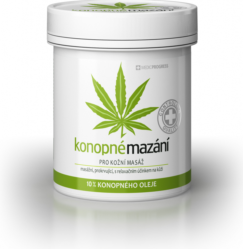 MedicProgress konopné mazání 10% 250 ml