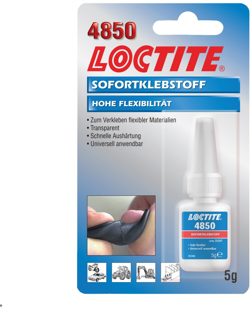 LOCTITE 4850 pružné vteřinové lepidlo 5g