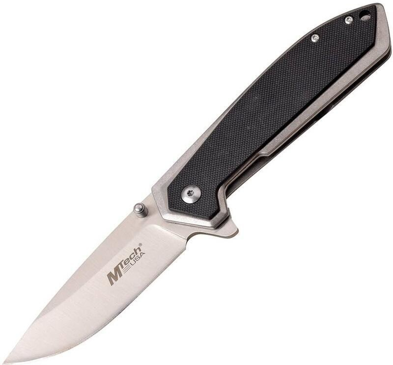 MTech USA Framelock Stonewash Knife