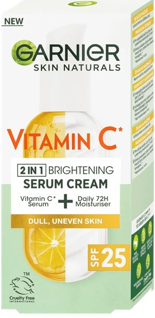 Garnier Skin Naturals Vitamin C Serum Cream SPF25 50 ml