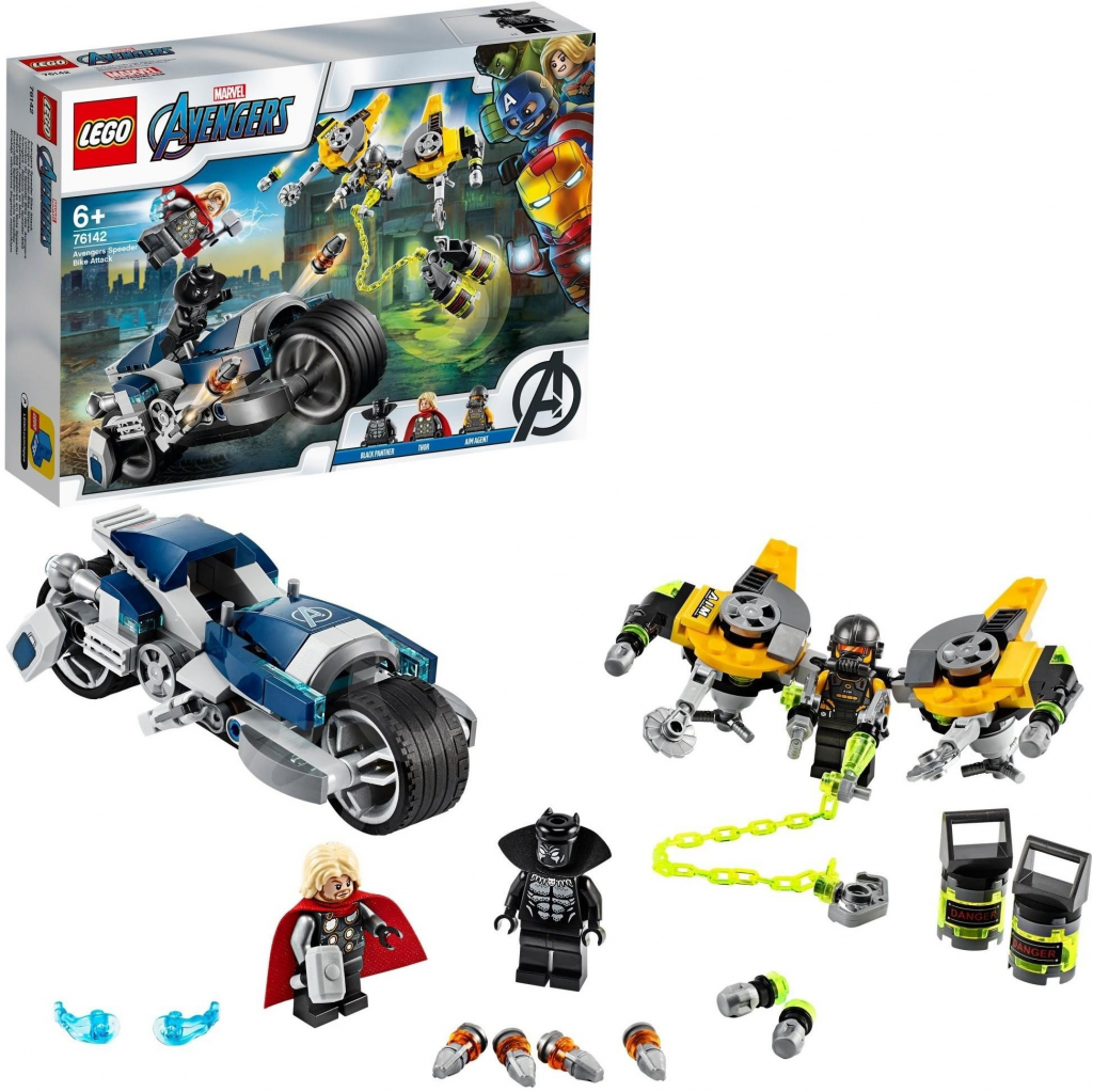 LEGO® Super Heroes 76142 Avengers: Zběsilý útok na motorce