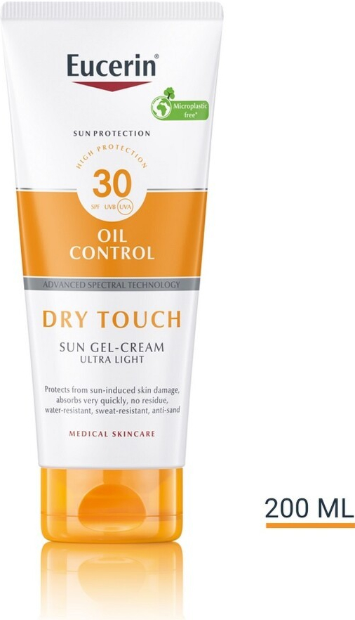 Eucerin Sun krémový gel na opalování Dry Touch SPF30 200 ml