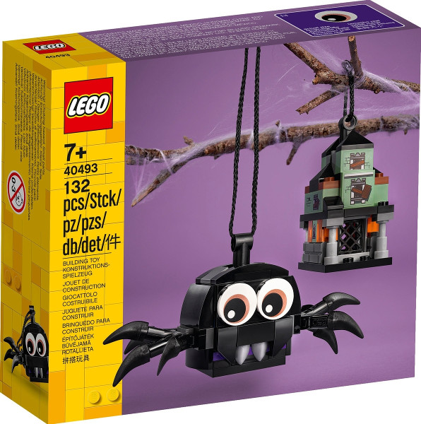 LEGO® Iconic 40493 Sada pavouka a strašidelného domu