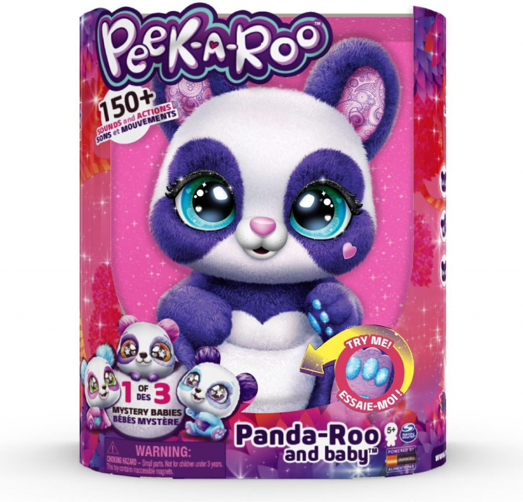 Spin Master Peek-A-Roo zvířátko Panda