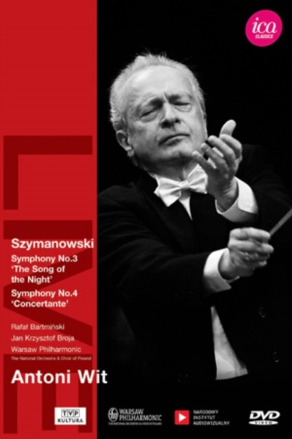 Szymanowski: Symphony No. 3 and 4 DVD
