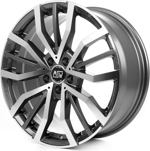 MSW 49 8x18 5x108 ET42 gunmetal polished