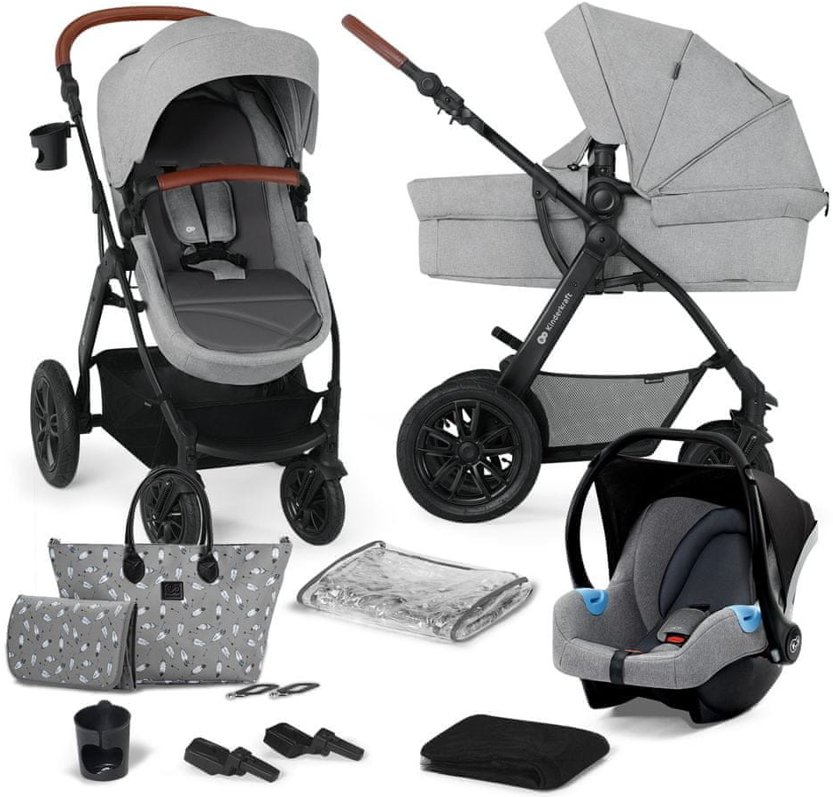 Kinderkraft XMOOV 3in1 MINK LIGHT GREY 2022