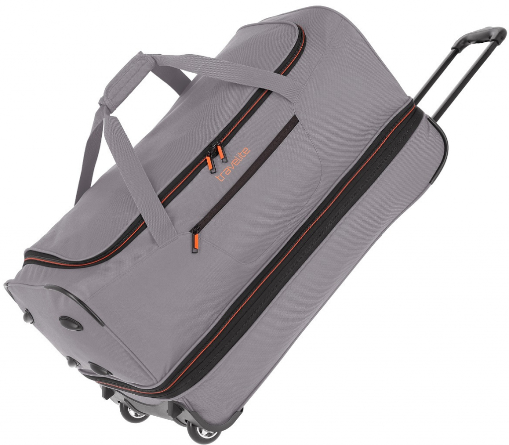 Travelite Basics Wheeled duffle Grey/green 119 l