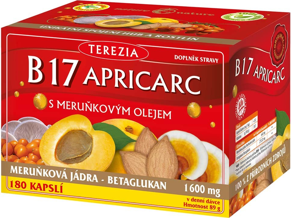 Terezia Company B17 APRICARC s meruň.olejem 150+30 kapslí