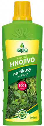 Nohelgarden Hnojivo KAPKA na fíkusy 500 ml