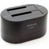 EVOLVE DoubleDock, dokovací stanice 2x 2,5/3,5" SATA hdd, USB 2.0
