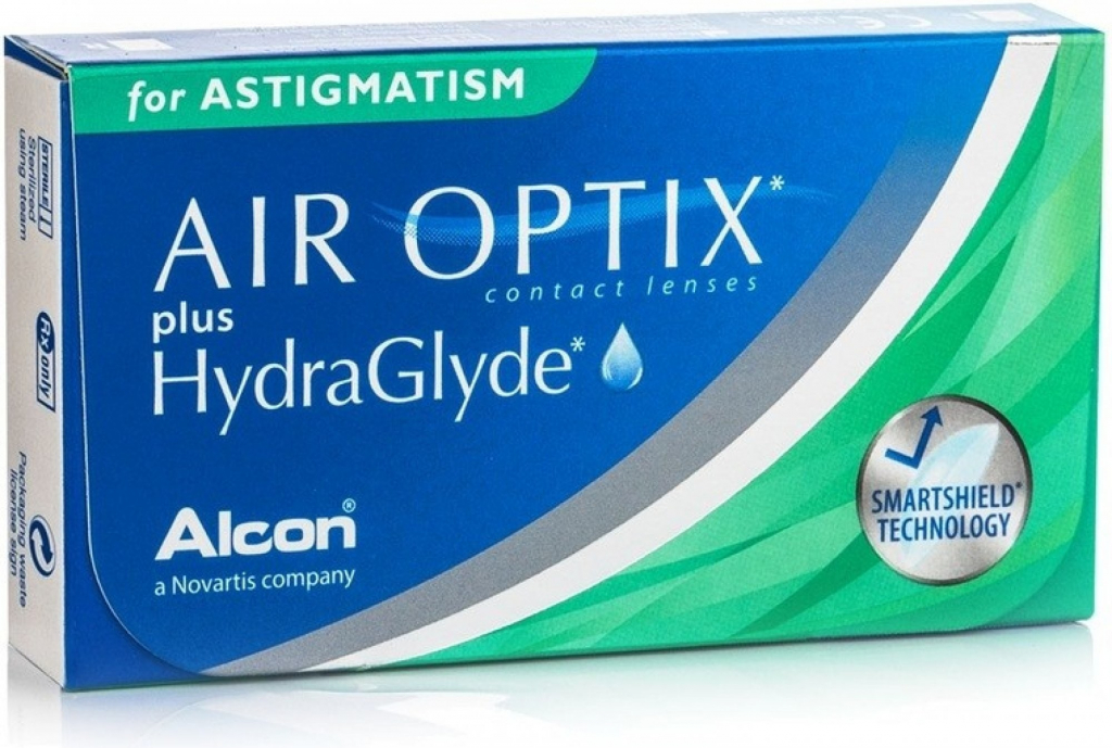 Alcon Air Optix plus HydraGlyde for Astigmatism 6 čoček