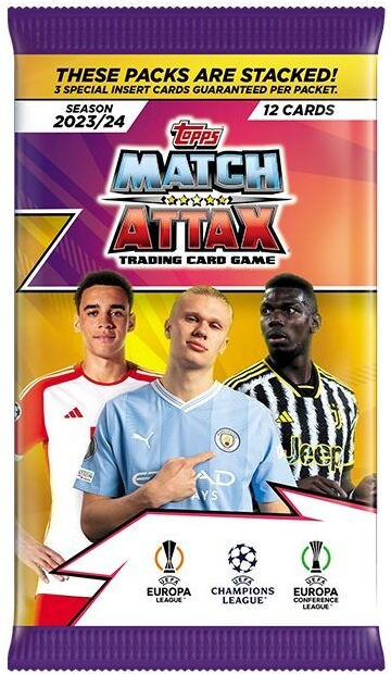 Topps UEFA UCL MATCH ATTAX 23/24 Packet