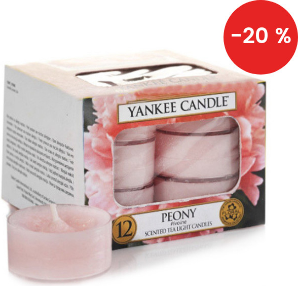 Yankee Candle Peony 12 x 9,8 g