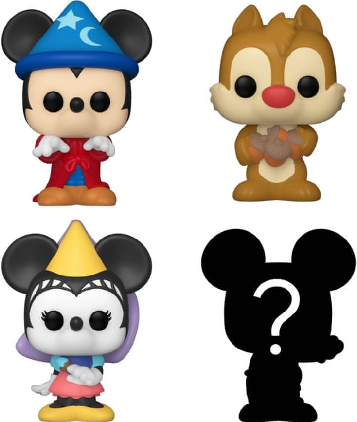 Funko Pop! Disney Sorcerer Mickey 4-pack Bitty