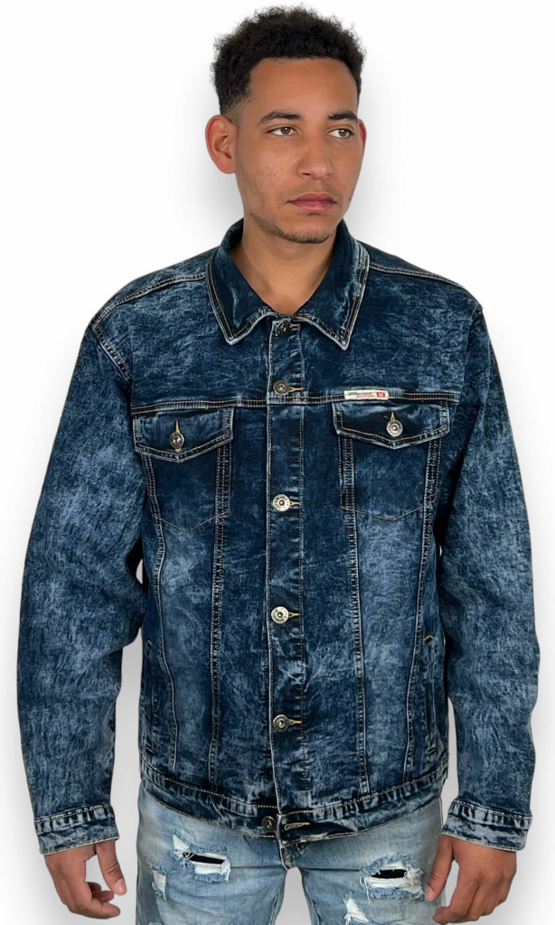 Dtgreen pánská džínová bunda modré