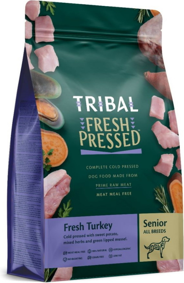 Tribal Fresh Pressed Senior/Light Turkey 12 kg