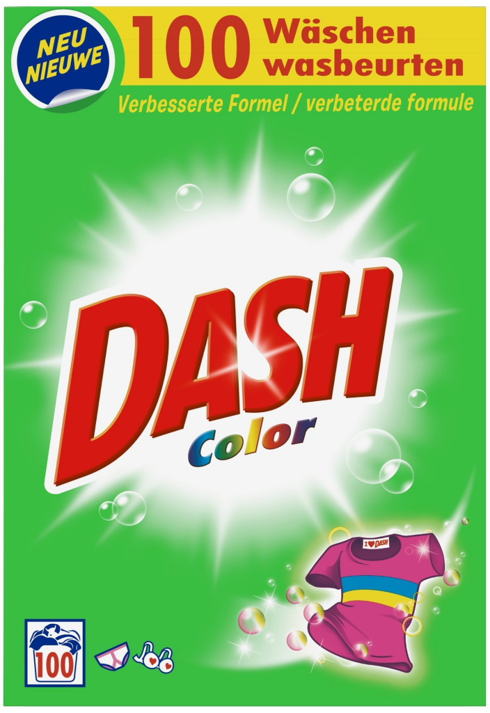 Dash Color prací prášek 100 PD
