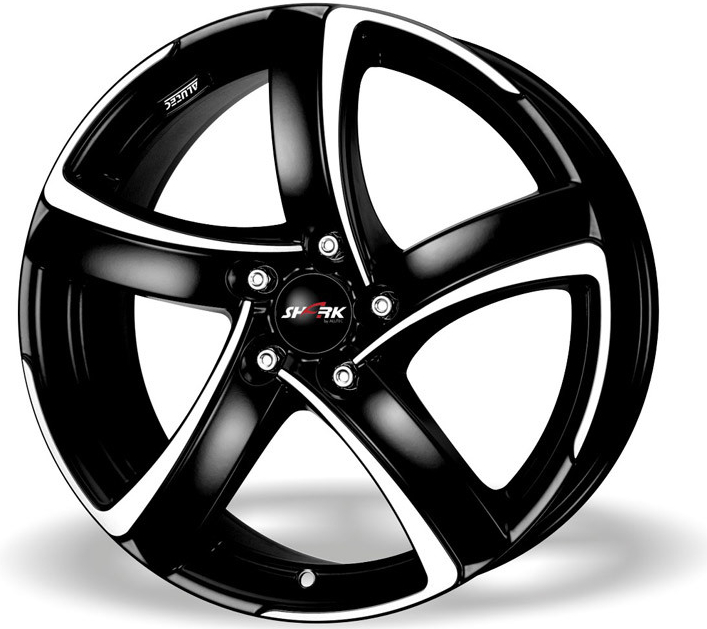 Alutec Shark 7,5x17 5x100 ET48 black polished