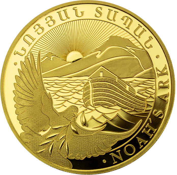 LEV Leipzig PMF Zlatá mince Noemova Archa 2024 1 oz