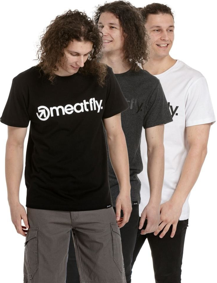 Meatfly Logo Multipack 22/23 Black Grey Heather White