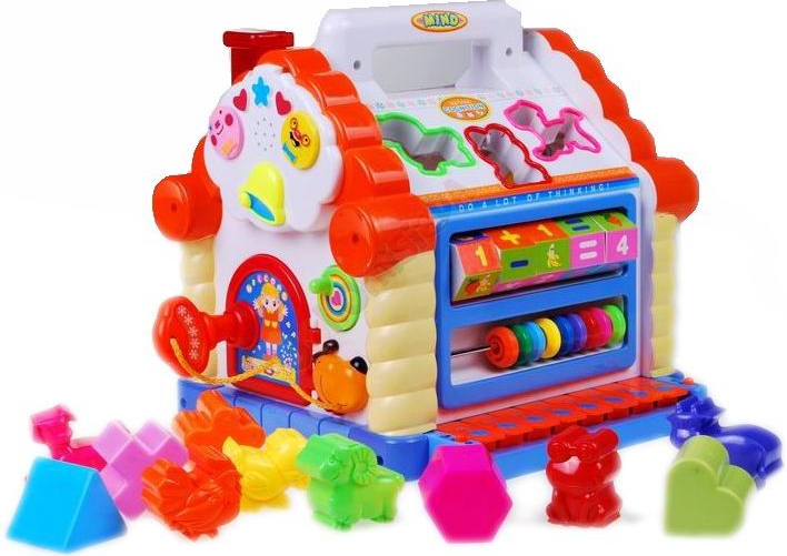 Huile Toys Interaktivní multifunkční domeček se zvuky