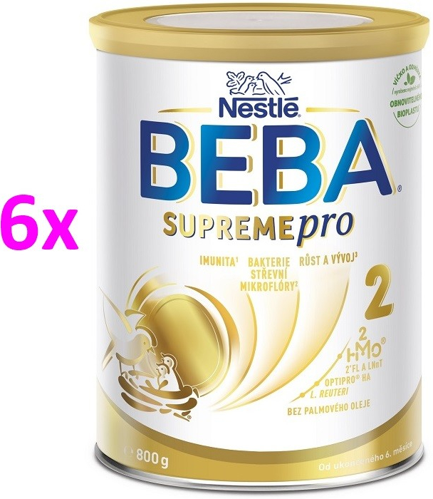 BEBA 2 SUPREMEpro 6 x 800 g