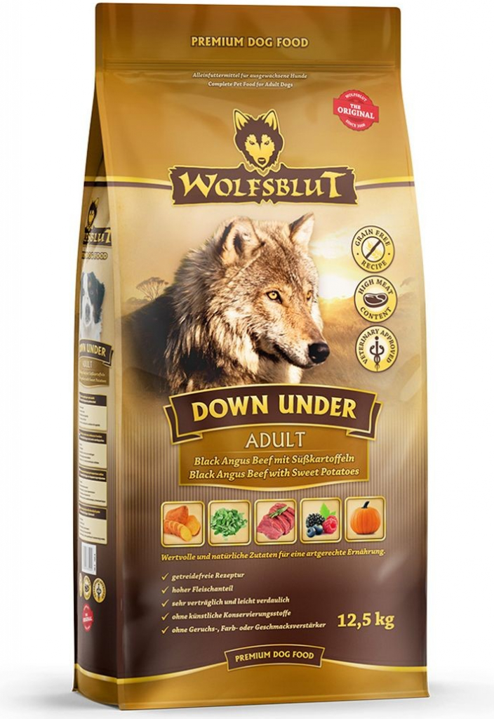 Wolfsblut Down Under Adult hovězí 12,5 kg