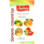 Apotheke Zázvorovo citrusové čaje 4v1 20x2g
