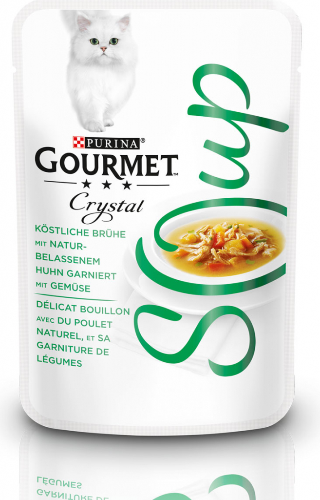 Gourmet Crystal Soup chutný vývar s kuřecím a zeleninou 32 x 40 g
