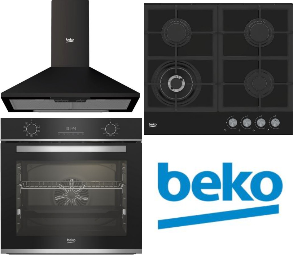 Set Beko BBIM13301XC + HILW64225S + HCP61310B