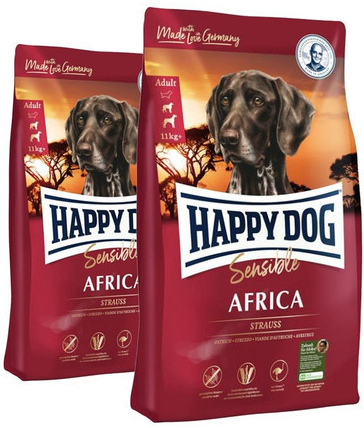 Happy Dog Supreme Sensible Africa 2 x 4 kg