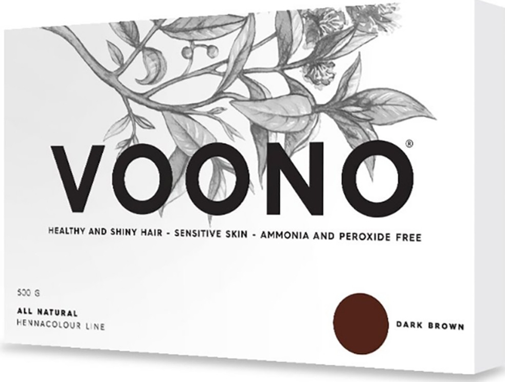 Voono Henna Dark Brown 500 g