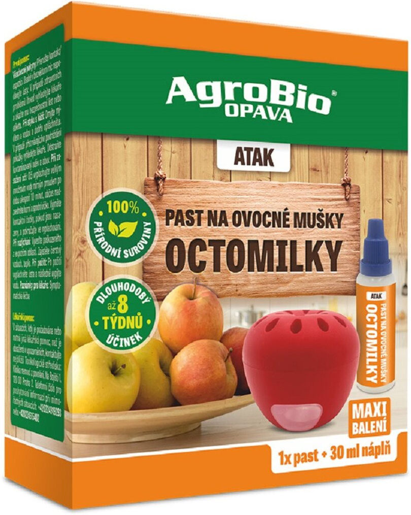 AgroBio Atak Past na octomilky ovocné mušky 30 ml