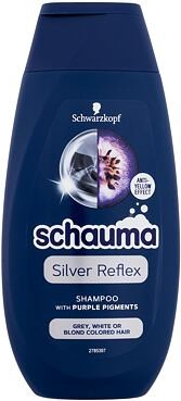 Schwarzkopf Schauma Silver Reflex Shampoo šampon pro šedé bílé nebo barvené blond vlasy 250 ml