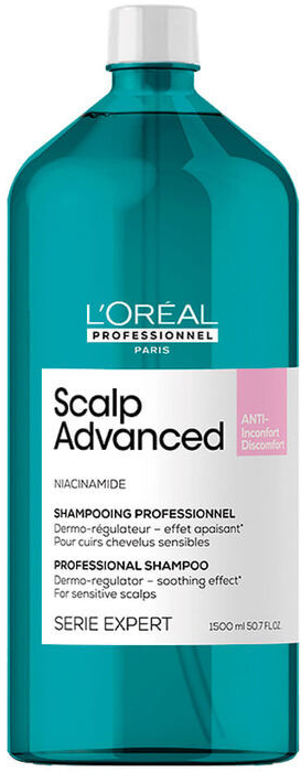 L´Oréal Professionnel Scalp Advanced Anti-Discomfort Shampoo Zklidňující šamppon pro citlivou vlasovou pokožku 300 ml