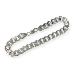 Masivní stříbrný řetízek na ruku Pancer (8,6 mm)