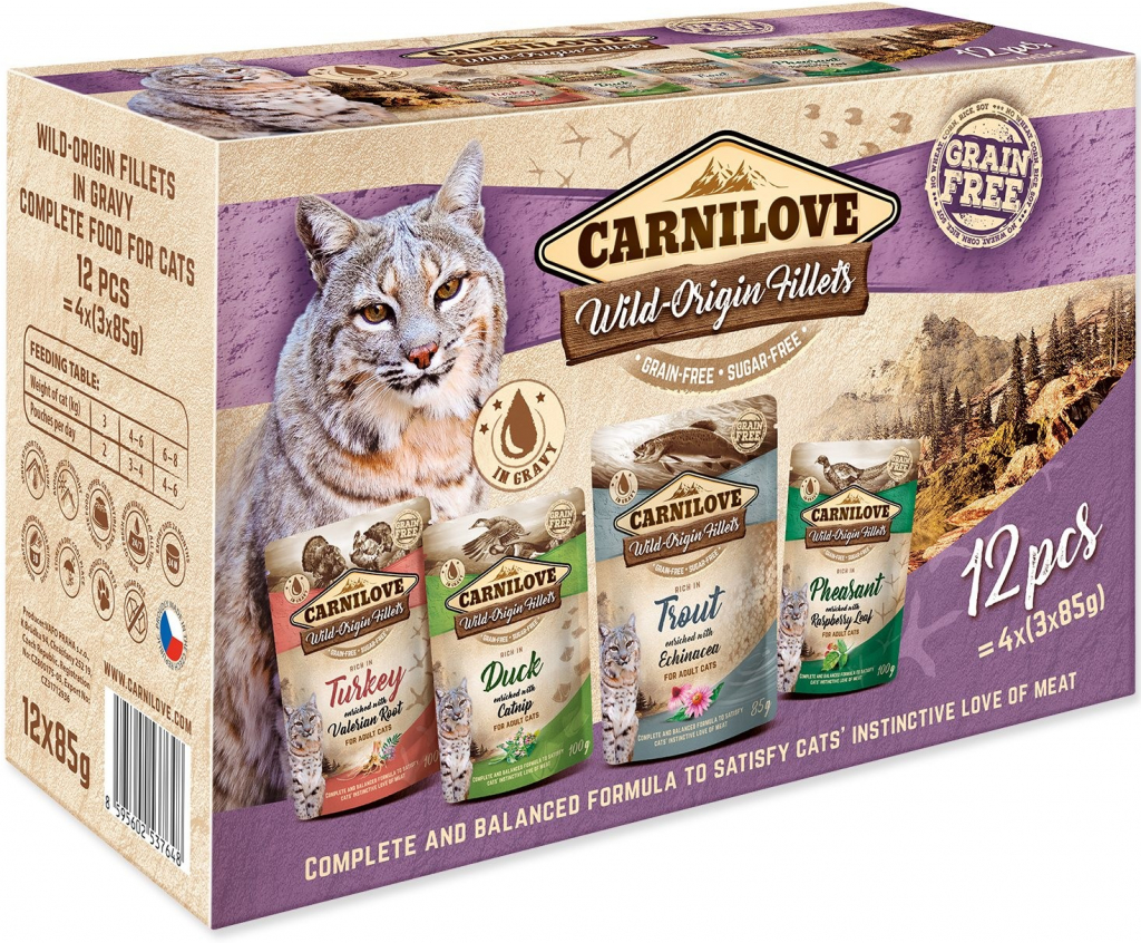 Carnilove Cat 12 x 85 g