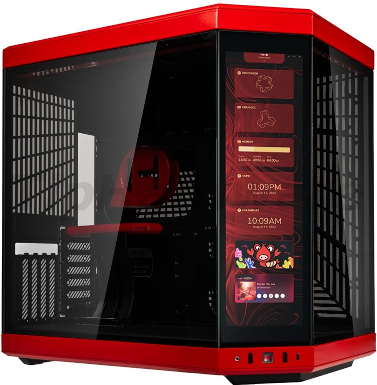 HYTE Y70 Touch red CS-HYTE-Y70-BR-L