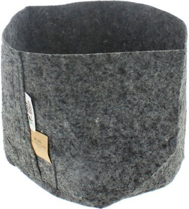 Root Pouch Grey 16 l textilní květináč 28x26 cm