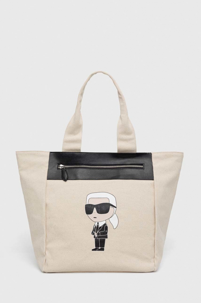 Karl Lagerfeld kabelka béžová 230W3015