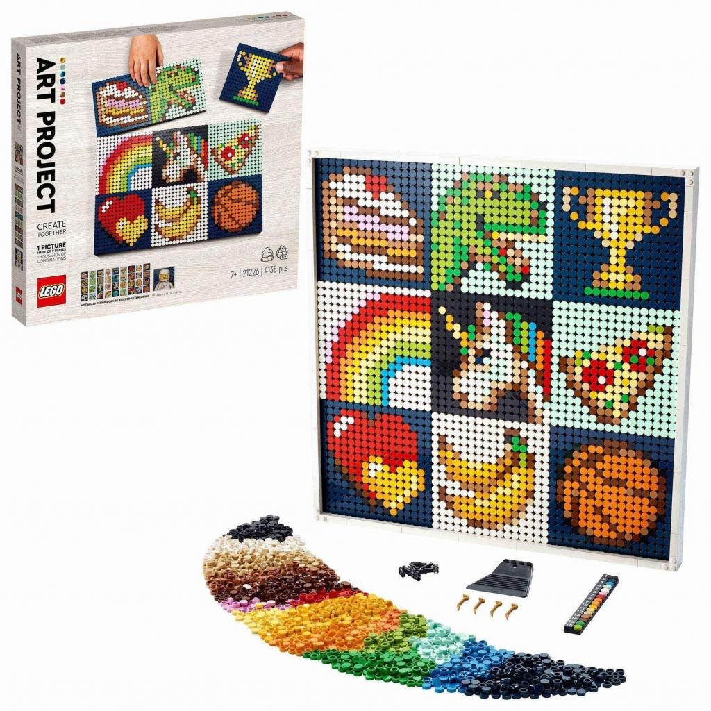 LEGO® ART 21226 Výtvarný projekt tvoříme společně