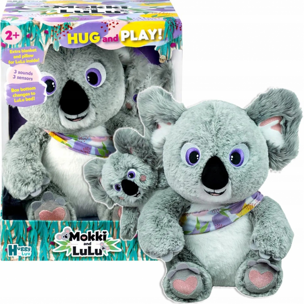 TM Toys Interaktivní koala Mokki a miminko Lulu