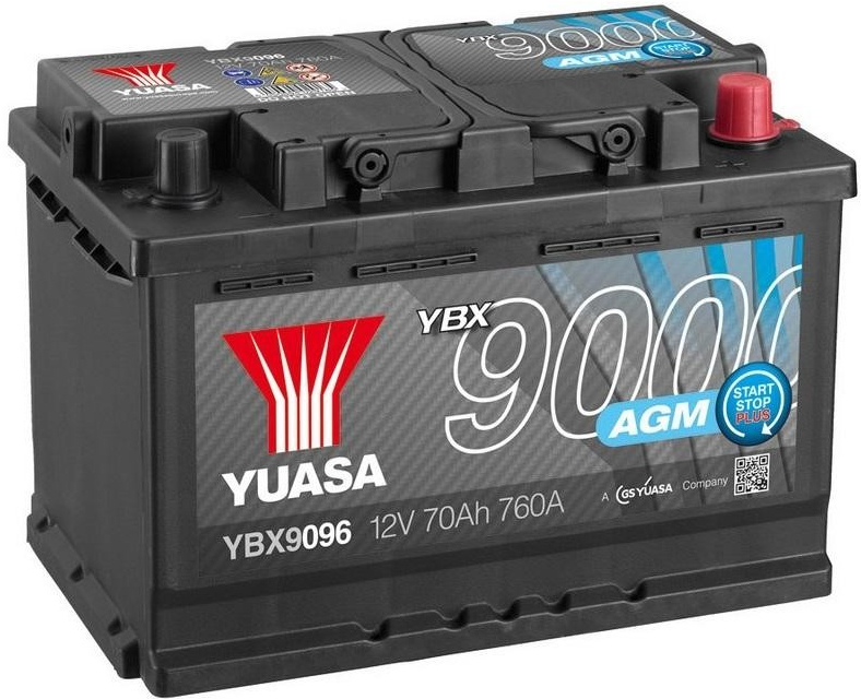 Yuasa YBX9000 12V 70Ah 760A YBX9096