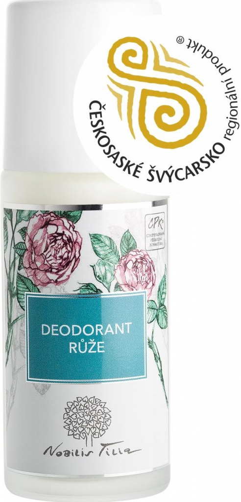 Nobilis Tilia deodorant roll-on Růže 50 ml