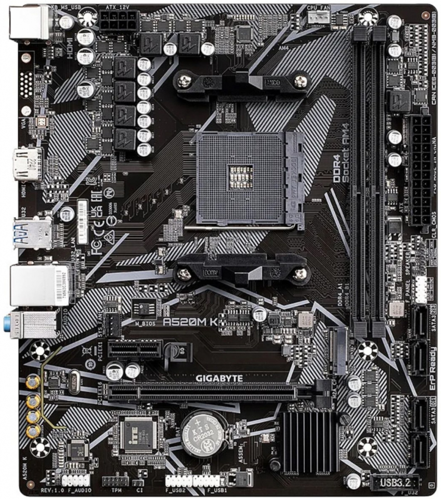 Gigabyte A520M K