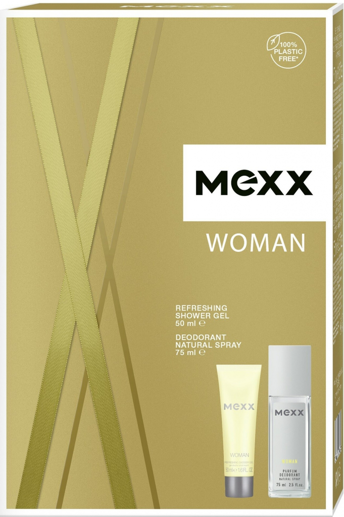 Mexx Woman deodorant sklo 75 ml + sprchový gel 50 ml dárková sada