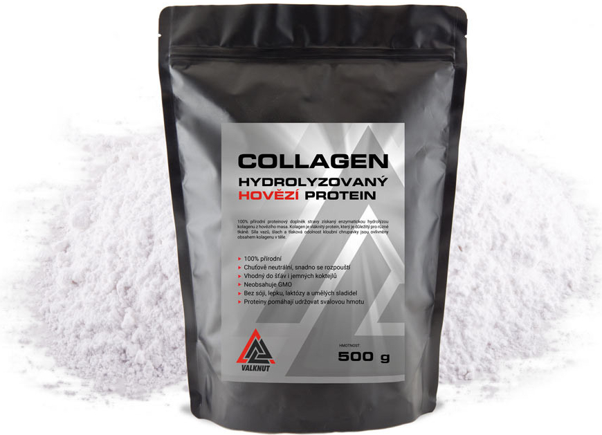 VALKNUT Collagen Hovězí Hydrolyzovaný protein 500 g