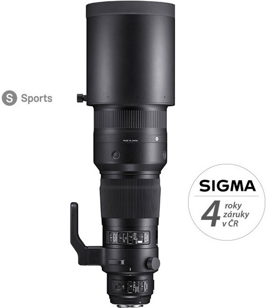 SIGMA 500mm f/4 DG OS HSM Sports Nikon F-mount